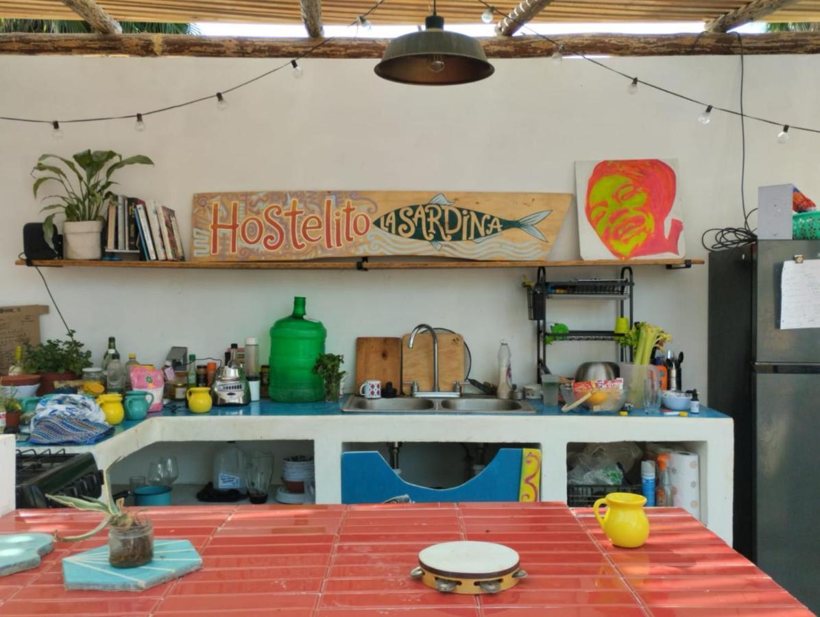La Sardina Hostel Todos Santos Bagian luar foto